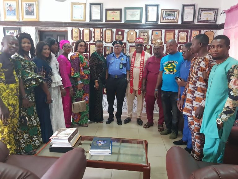 Eze Okpoko 1 And Entourage, Friends, Well Wishers, Commemorate With AIG Adekunle Asafe, CP Austins Akika At their Send Forth Event.