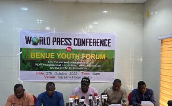 Youths to Benue APC leaders: Stop playing politics with security situation in the state