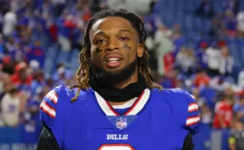 Damar Hamlin: NFL game suspended after player collapses on field.