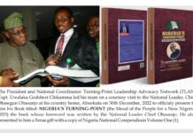 TLAN Unveils Activities for its Book Presentation, Obi Endorsement.