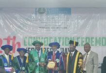 CALEB UNIVERSITY GRADUATES 966 AT 12TH CONVOCATION; CONFERS JOHN MOMOH AND DELE ALAKE, HONORARY DOCTORAL DEGREES