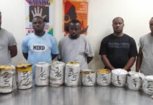 NDLEA busts trans-border cartel, arrests 5 kingpins, seizes skunk, meth in compressors