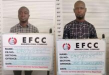 Two bankers bag 3 yrs imprisonment for N9.4m ATM card fraud in Benue.