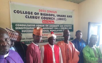 2023 Census: Clergy Inaugurate Consultative Committee on Effective Sensitisation and Advocacy