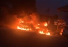 Tension In Lagos As Policemen Stab Soldier To Death.