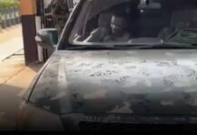 UNIBEN students protest harassment of a female colleague by a military officer, demonstrates fury.