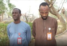 Kano self acclaimed ‘Journalists’ nabbed for buying a bag of rice with fake bank transfer.