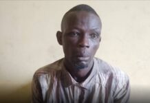 41 year old man arrested for robbing a church.