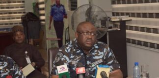 DIG Moses Jitoboh mni Visits Ahead Of Gubernatorial Elections As Political Parties Signs Peace Accord At The Delta State Police Command.