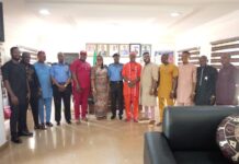 Eze Okpoko and Friends Pay Routine Visit to Various Commands, Commend Nigeria Police (Photos)