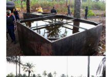 NSCDC uncovers expansive illegal refinery in Rivers.