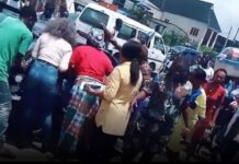 Woman goes into labor while queueing for cash in front of a bank in Port-Harcourt.