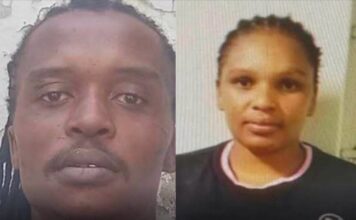 29-yr-old Nigerian man and his girlfriend arrested in S. Africa for allegedly being in possession of drugs.