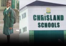 Whitney Adeniran: Lagos to charge Chrisland school, others with involuntary manslaughter.