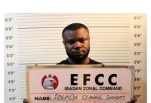 Ibadan Club Owner arrested for defrauding Americans of N32 million Covid-19 funds.