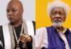 I used to hold Soyinka in high esteem– Charly Boy mocks Laureate for ‘Obidients’ comment