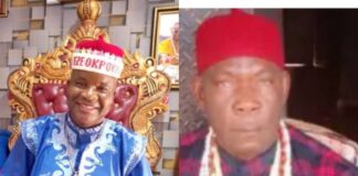 Eze Chika Nwokedi, Chairman Council Of Ndi Eze Lagos State Plead For Nwajiagu’s Release, Admits His Utterances Is a Misguided One.