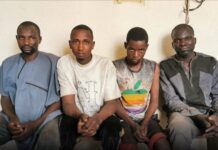 Four suspected Kidnappers arrested as police rescue two victims in Bauchi.