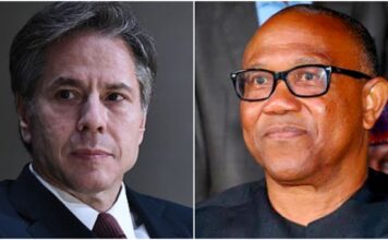 Obi Faults Blinken’s Call To Tinubu, Asks US To Wait For The Courts.