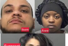 Two Nigerians including an undergraduate student, one other, jailed for murder of a man over wristwatches in the UK