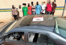 Delta State Police Command records more breakthrough in the fight against crime- Arrest a gang of suspected kidnappers, tricycle robbers.