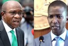 DSS seizes Emefiele’s passport, interrogates EFCC’s Bawa for allegedly selling 244 trucks for N100,000 per unit, others