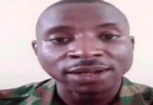 Finally!!! Army frees soldier detained for speaking out against handling of Boko Haram.
