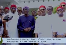 Uzodimma, Sanwo-Olu meet over market demolition in Lagos