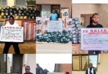 NDLEA uncovers meth, opioid consignments in jeans hems, dolls, buttons