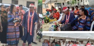 Photo News: Ezendigbo Ijegun Ijeododo, entourage takes a round-off tour to honor Igbo speaking groups in Lagos