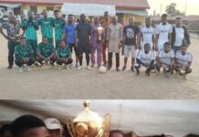 Aswani football tournament for 2023 reaches its finals as Ibia Soegbe FC wins the golden cup