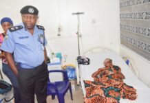 CP Fayoade Visits Injured Amina Alege, Assures Diligent Investigation Into Cause Of Injury