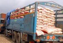 Nigerian Customs intercept 15 trucks of food items in Sokoto