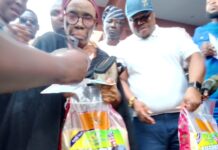 Hon. Chima Francis Bartholomew (OMOBARCA) Put Smiles On The Faces Of 3000 Ajegunle Families