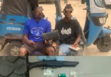 One dead, two others arrested as Delta police engages suspected armed robbers – Recover guns, tricycle