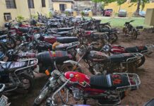 Violent Protest: CP Olufemi Warns Against Breach Of Peace As Delta State Command Arrest 8 Suspects, Impounds 53 Motorcycles