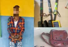 Delta Police arrest suspected armed robber/cultist, rescue 3 kidnapped victims; recover guns, cartridge, other sharp weapons