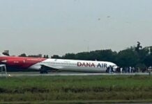 Dana Air Plane Crash Lands In Lagos
