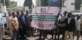 APC headquarters in chaos as protesters demand Ganduje’s resignation