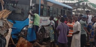Cows dead, seven persons injured in Ogun auto crash