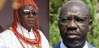 Benin on ‘fire’ as Gov Obaseki drags Oba to court over returned artifacts