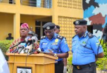CP Abaniwonda Olufemi presents the achievements recorded by Delta State Police Command