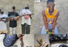Delta Police Arrests Three (3)Suspected Armed/Kidnappers/Cultists, Recovers Guns
