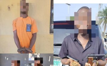 Delta Police Arrests Suspected Armed Robbers, Cultists; Recover Guns, Stolen Truck