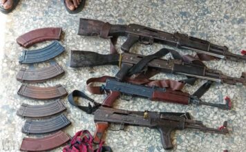 Delta Police burst criminal hideout; Recover three(3) AK-49 rifles, two AK-47 rifles and 207 rounds of 7.62mm ammunition
