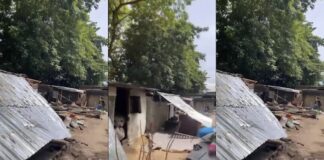 Lagos commences demolition of illegal shanties inside Ikoyi Towers (Video)
