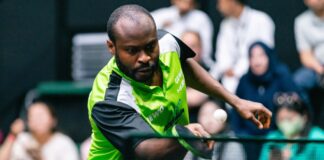 Nigeria’s Aruna reaches round of 16 at Saudi Smash