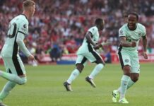 Aina, Awoniyi shine as gallant Forest lose to Chelsea in five-goal thriller