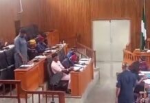Free for all fight erupts as lawmakers impeach Cross River Assembly Speaker (Video)