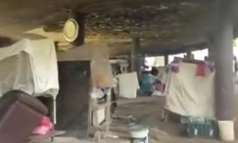 Lagos govt uncovers another illegal settlement under Osborne Bridge (Video)